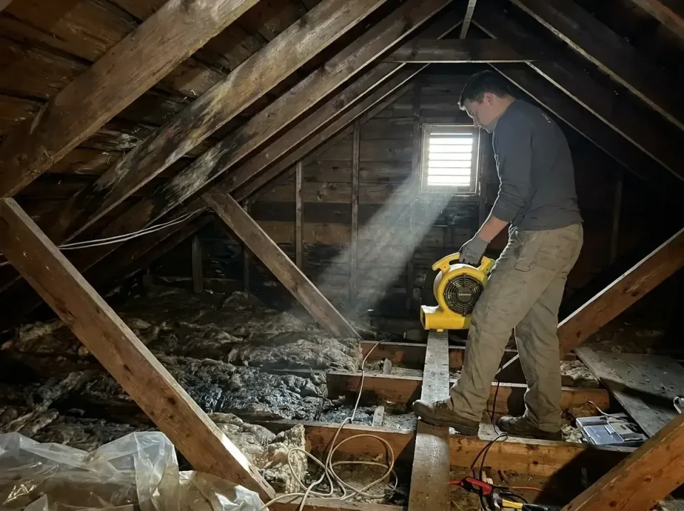 attic-water-damage-drying-proc-007 — frequently asked questions, Emergency Water Extraction & 24/7 Flood Response in Sherwoo…